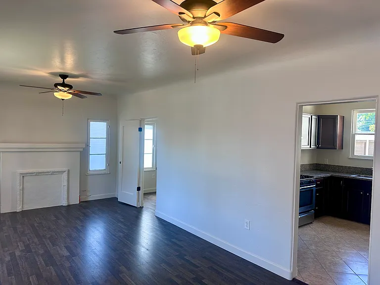Living Room with view to Kitchen