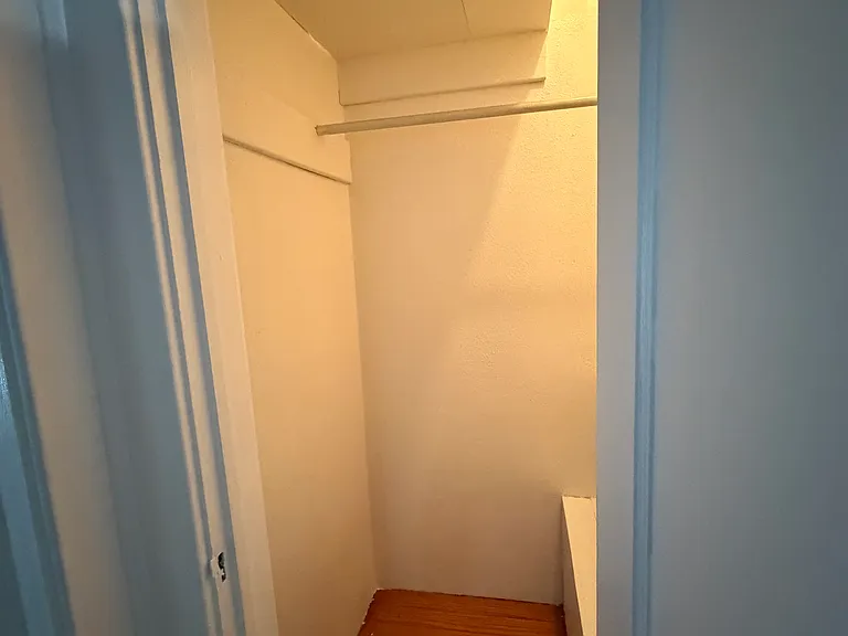 Hallway closet outside master bedroom