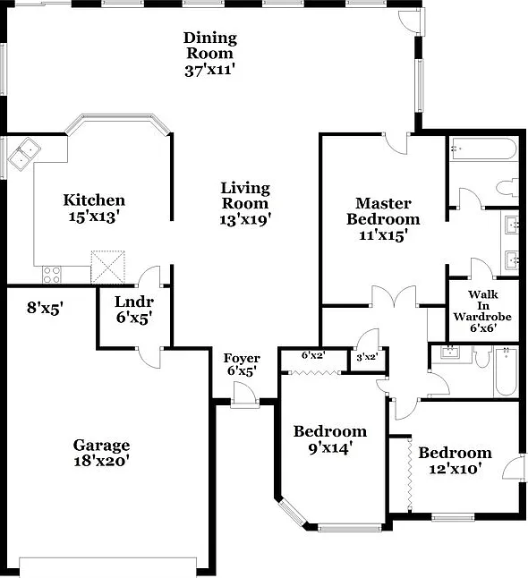 3 bed, 2.0 bath, 1700 sqft, $2,295 — Photo 2