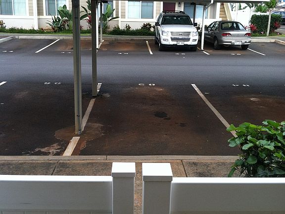 Parking stall 1 from front door