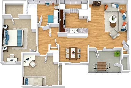 Floor plan B2