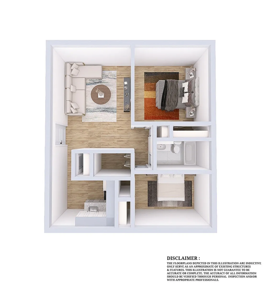 Floor plan The Wright