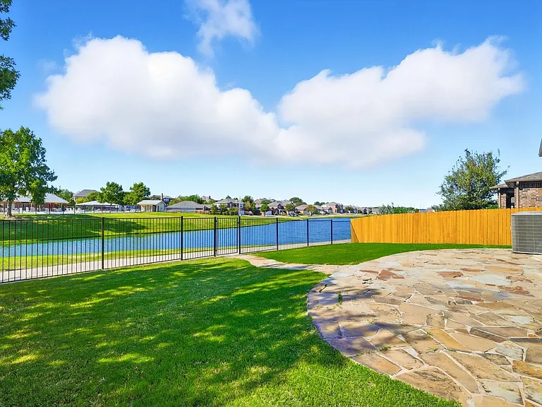 And another view of the water. Fence recently
 replaced