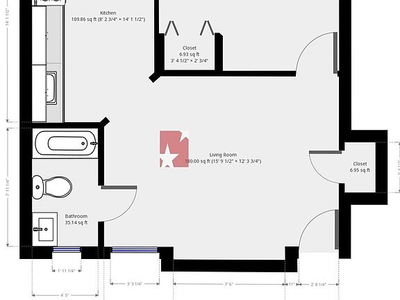 5th image of 30-34 32nd St #D