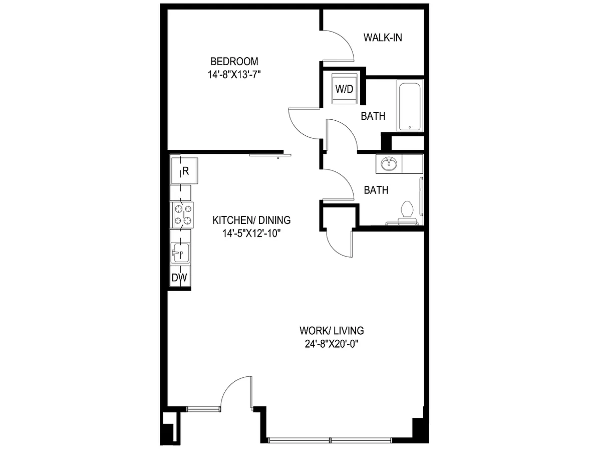 Floor plan A18