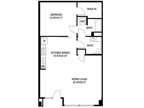 Floor plan A18