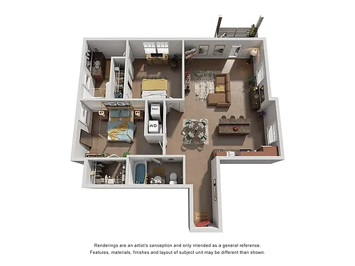 Floor plan Mitchell - Skyloft