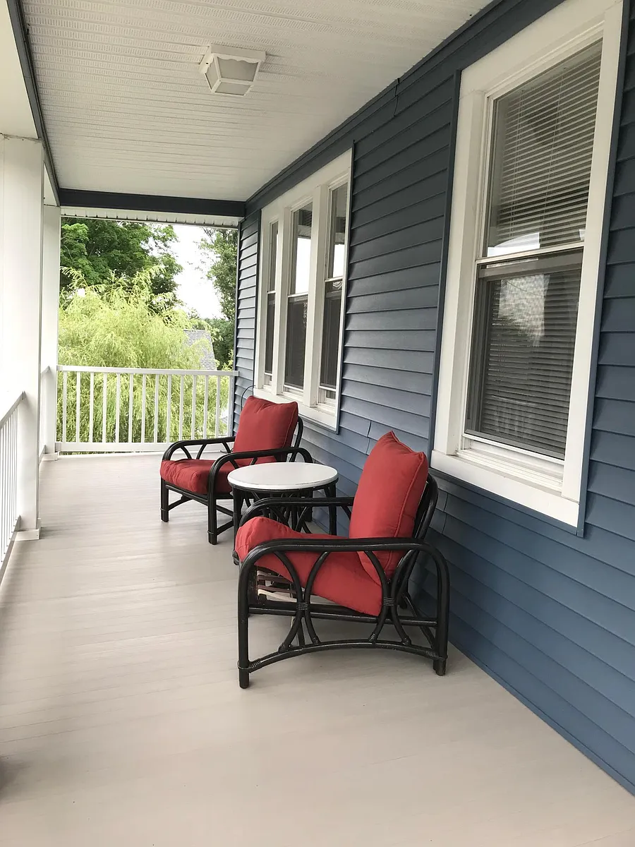 Front porch- 2nd floor - 23 Paris Rd #2