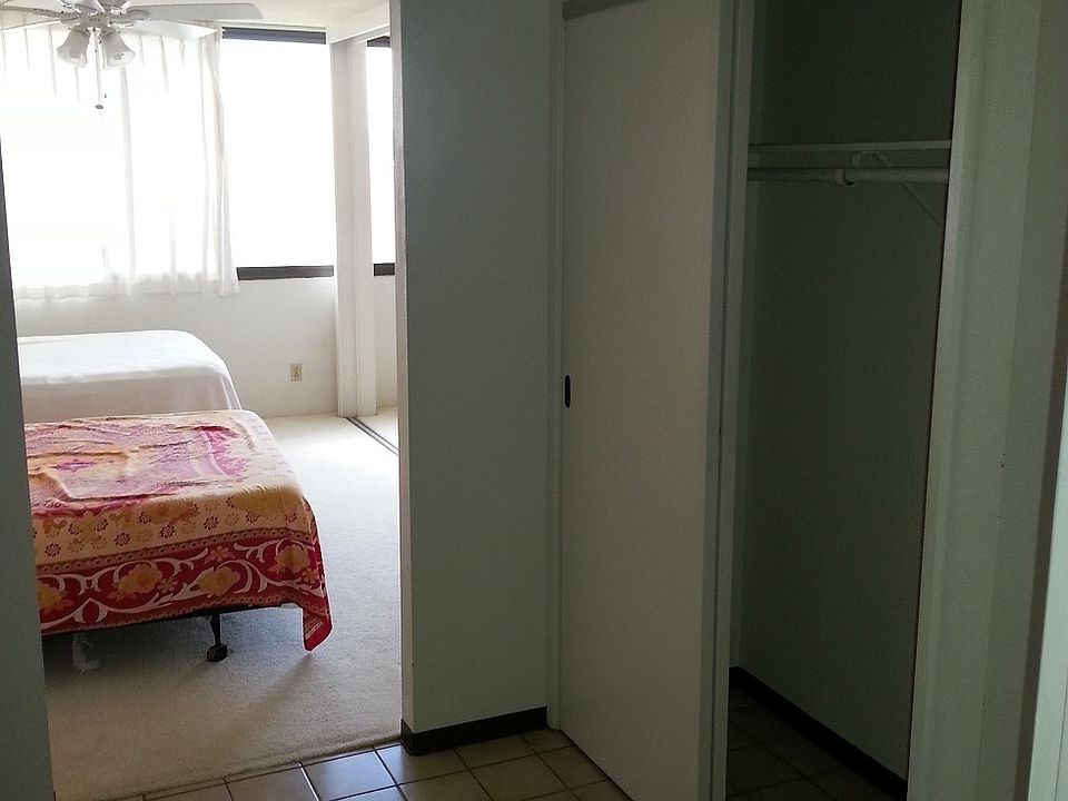 Closet area with 2 closets