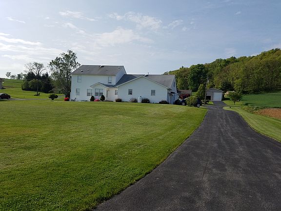 View of back of the home
