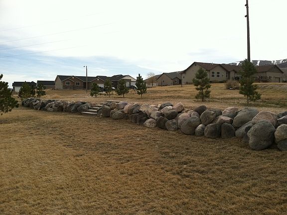 terraced irrigated yard