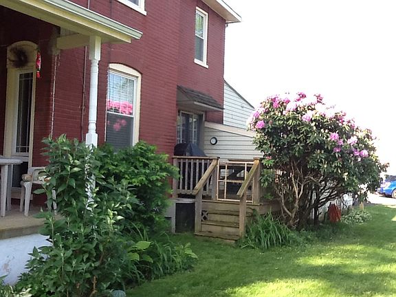 Side porch and deck