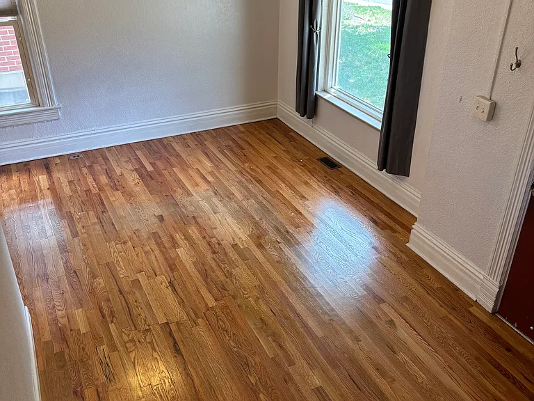 Entry way and living room