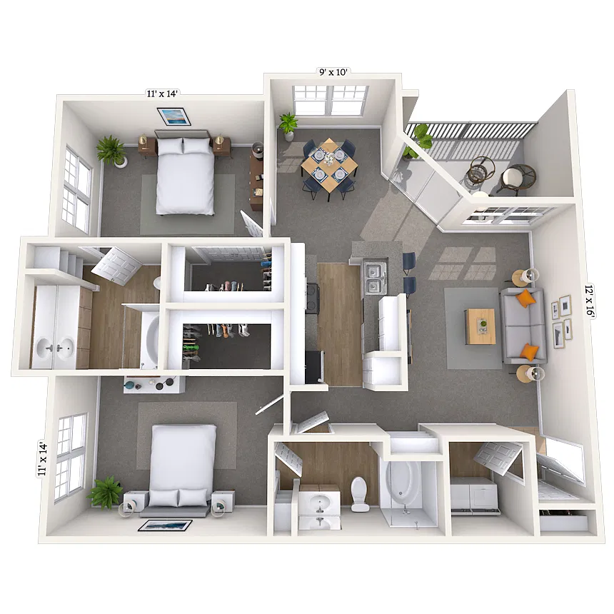 Floor plan Southhampton