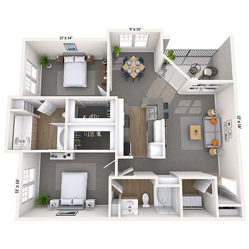 Floor plan Southhampton