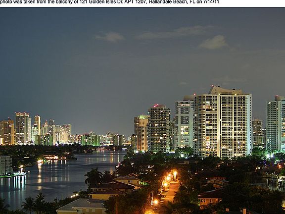 South view from balcony