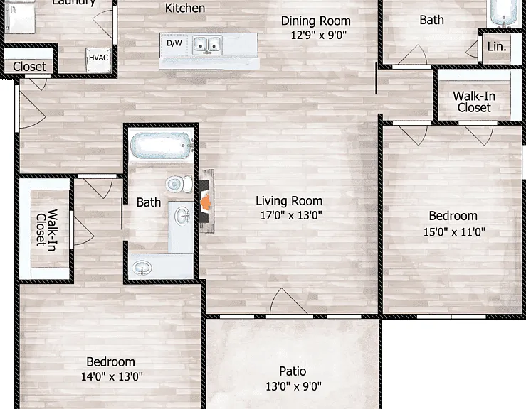 The Hogan Floorplan Diagram