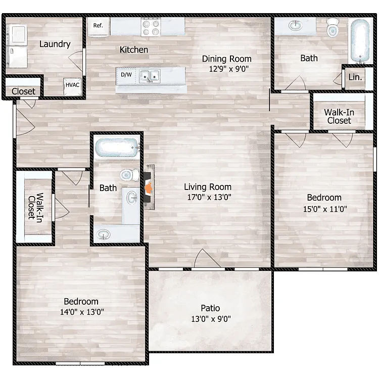 Floor plan The Hogan