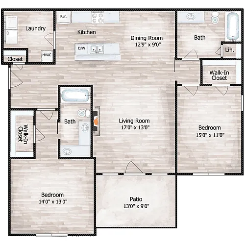 Floor plan The Hogan
