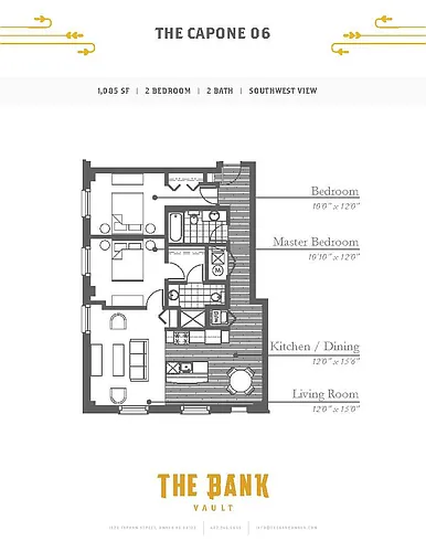 Floor plan The Capone 06