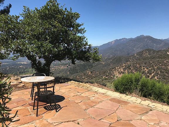 West-facing private front patio.