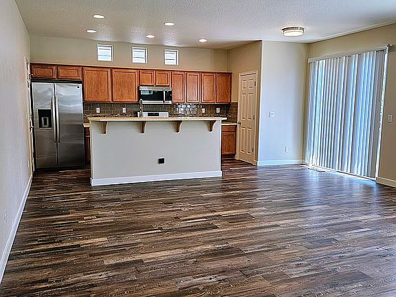 Living/Dining/Kitchen area