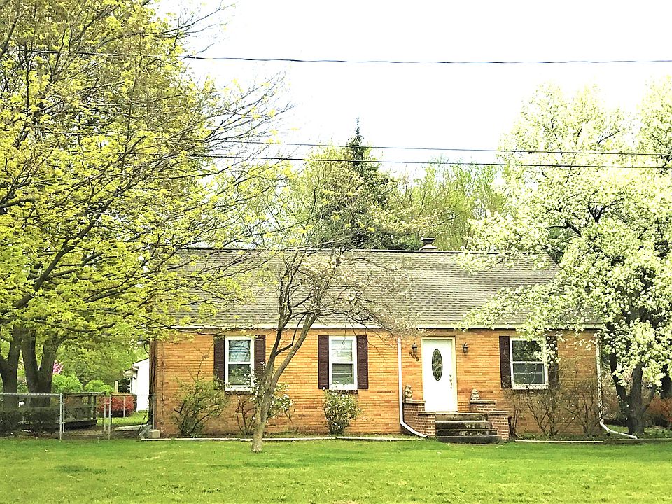 Portage! Brick ranch...4 bedrooms, 1 bathroom, nice natural light w/ hardwood floors in living & dining room! Large family room & laundry in lower level! Spacious 3 season porch! Fenced yard! Walking distance to shopping! (Garage NOT included)