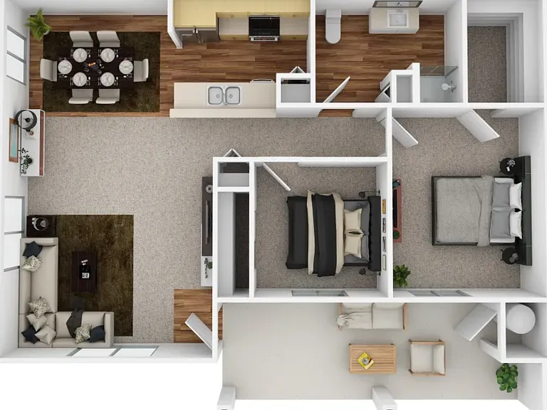 2 Bedroom 1 Bath 915 2 Bedroom 1 Bath 915