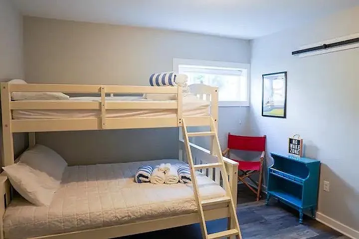 Bunk Bed - twin size on top and queen size on bottom