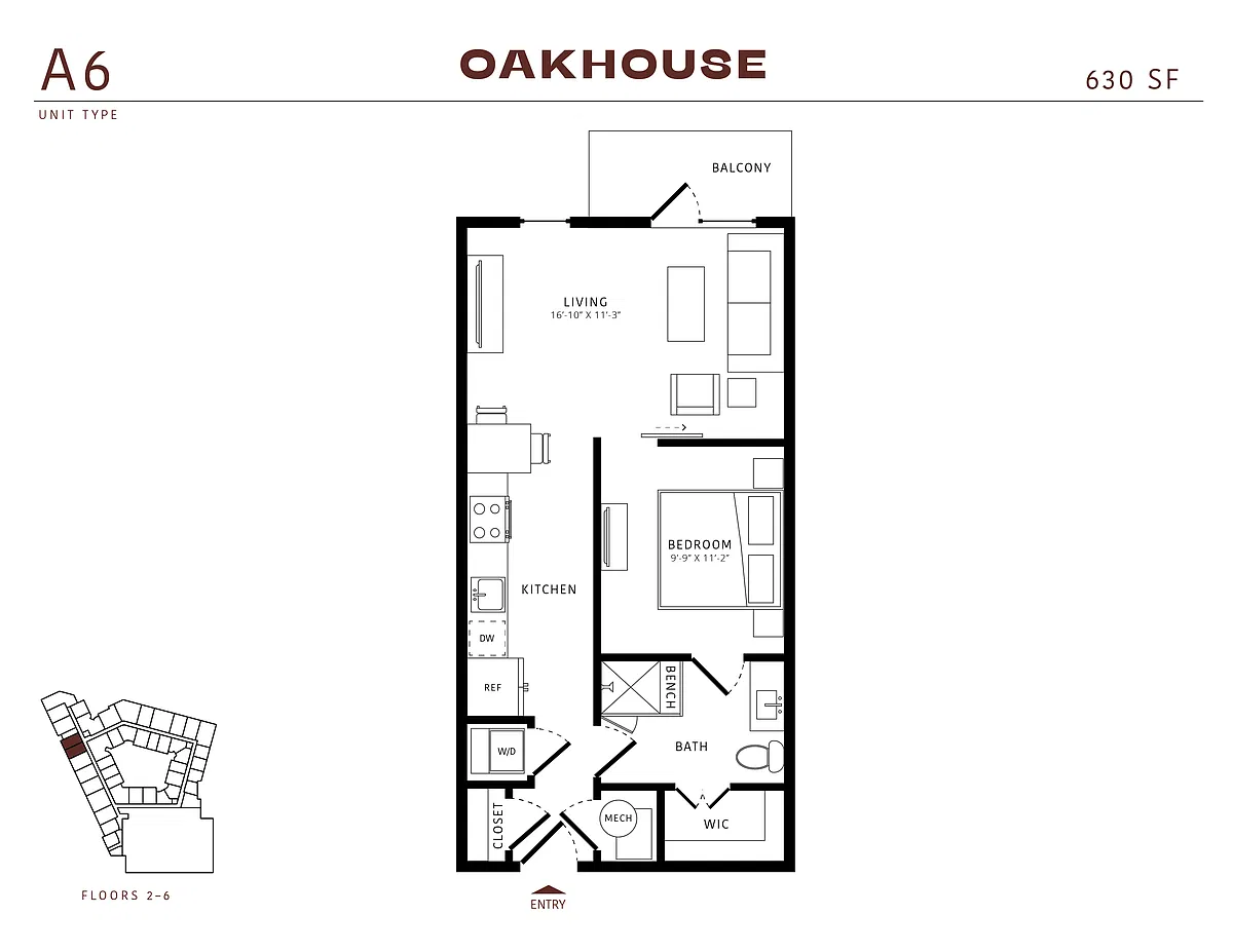 Floor plan A6 P8