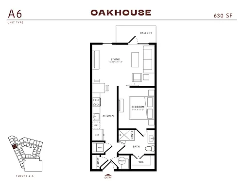 Floor plan A6 P8