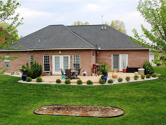 View of the back of the home.