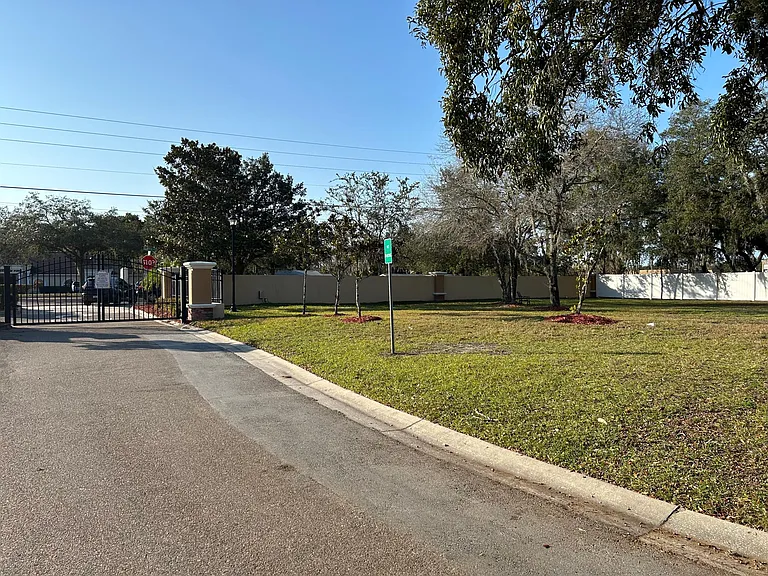 Gated community and dog park