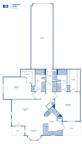 Floor plan B3