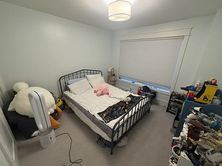Upper floor bedroom 2 of 3 bedrooms upstairs (Primary bedroom + two bedrooms)