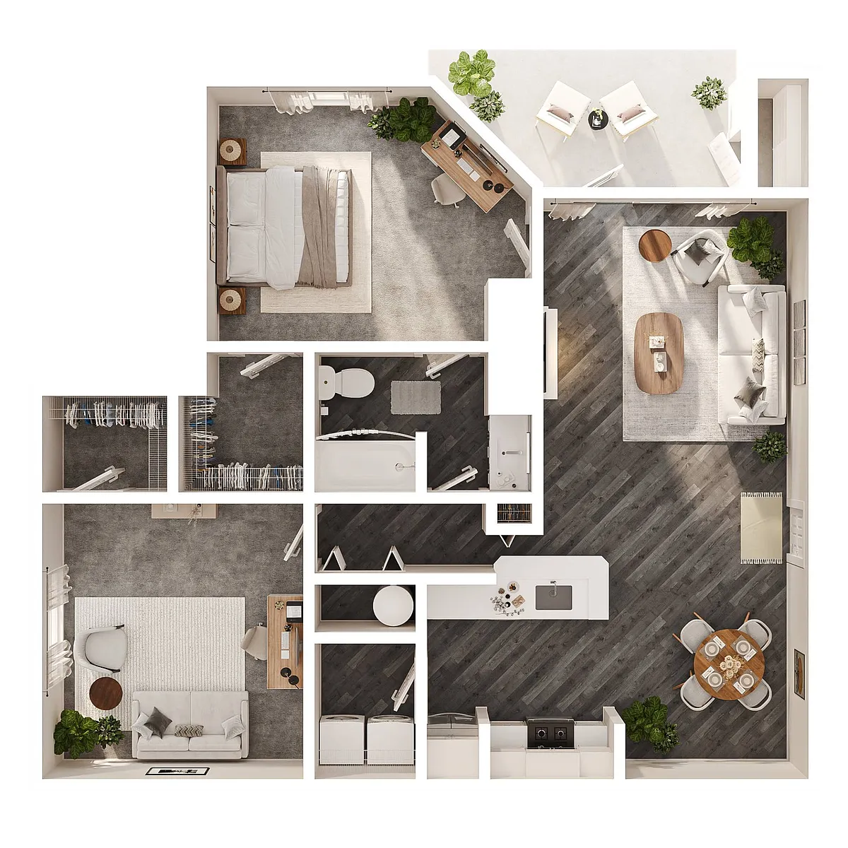 Floor plan 1D - The Charleston