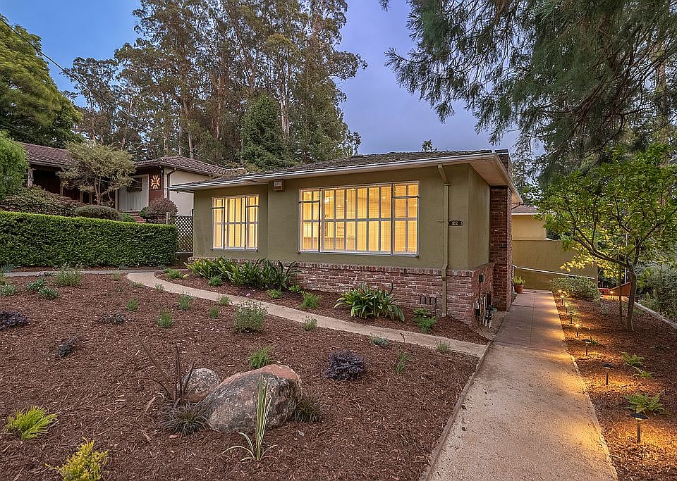 Landscaped lighted irrigated
