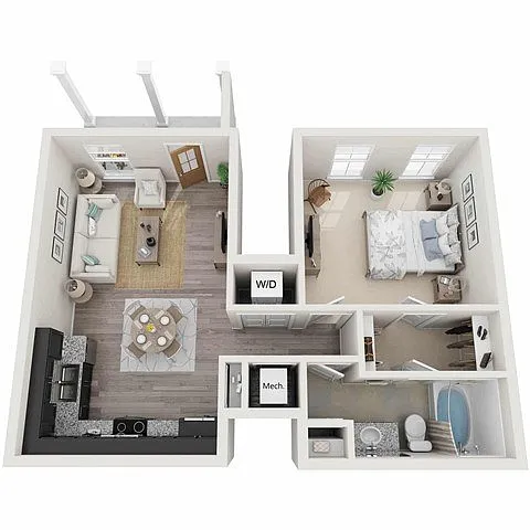 Floor plan Mulberry