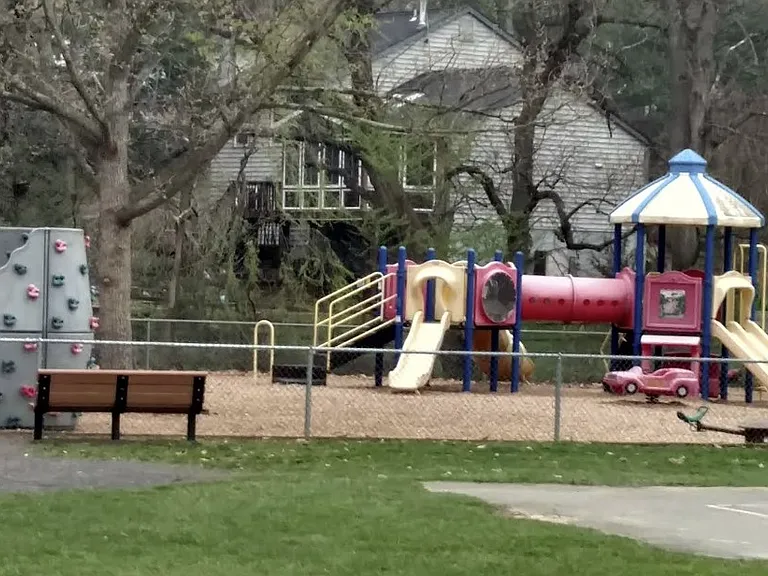 Children play area in the neighborhood