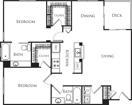 Floor plan Plan E