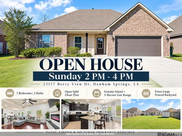 23177 Berry View Dr, Denham Springs, LA 70726