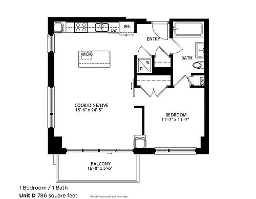 Floor plan D
