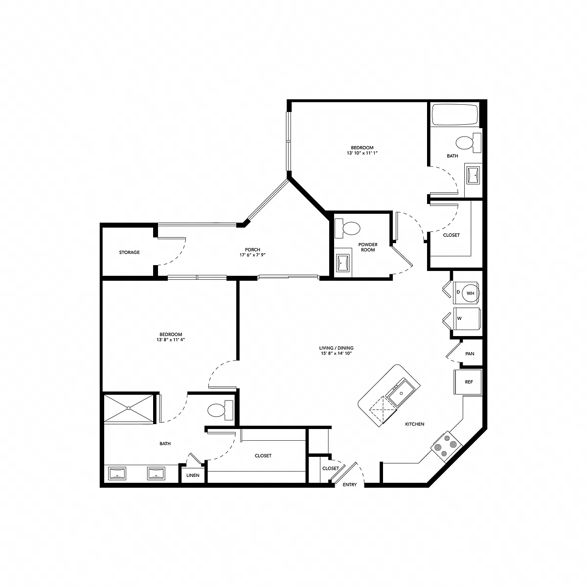 Floor plan B3