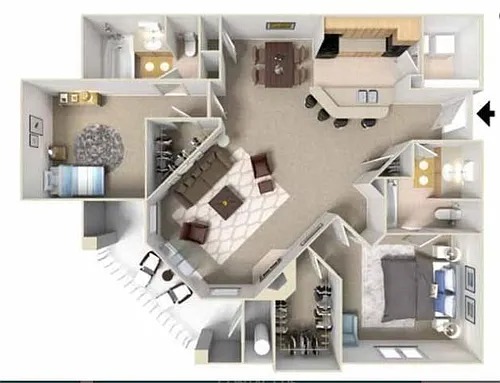 Floor plan Hadden