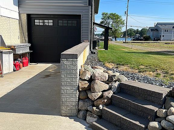 Lower Garage entrance