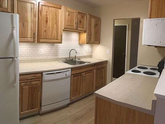 Newly installed kitchen.