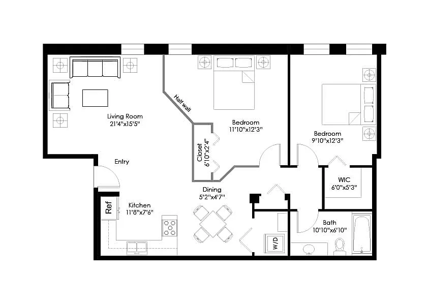 Floor plan B2