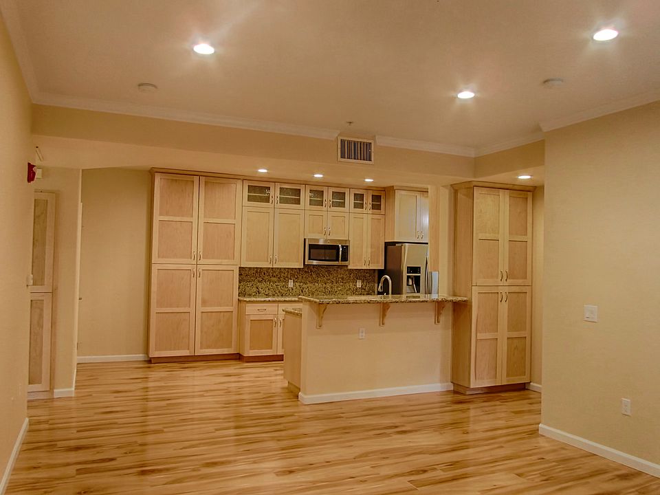 View from front door All lighting in condo is recessed and