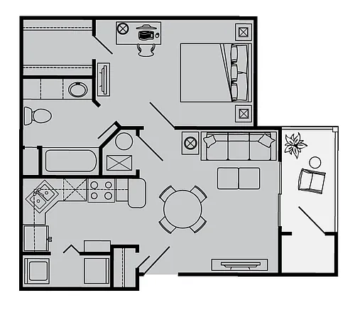 Floor plan A1