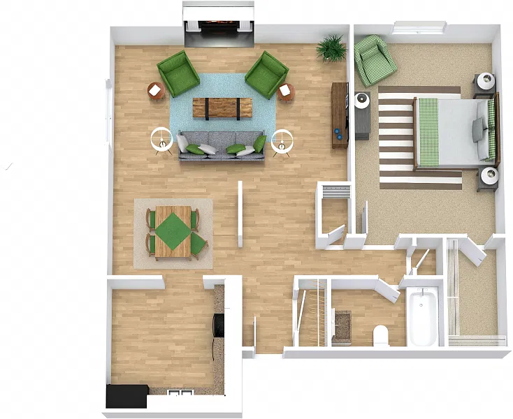 Floor plan A8